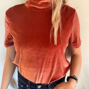 Madewell velvet tee